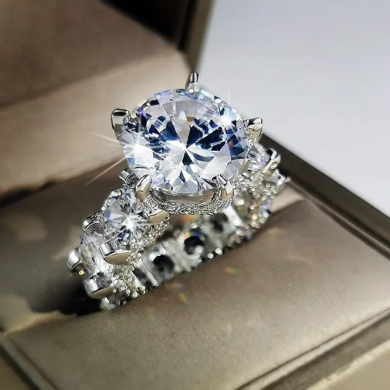 Stunning All Around Diamond Ring