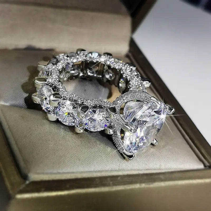 Stunning All Around Diamond Ring