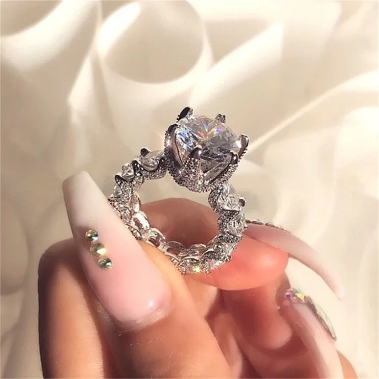Stunning All Around Diamond Ring