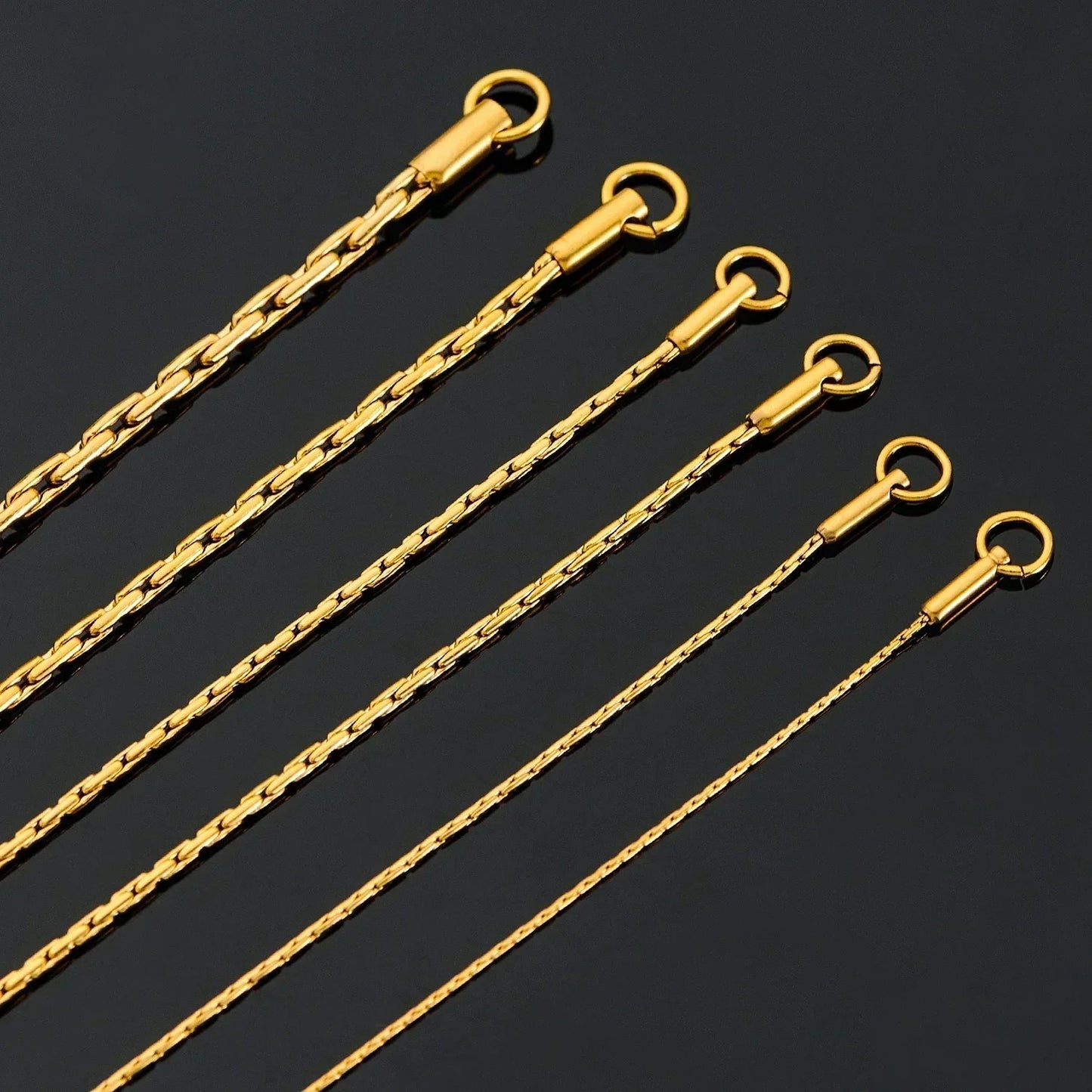 Dainty Gold Link Necklace