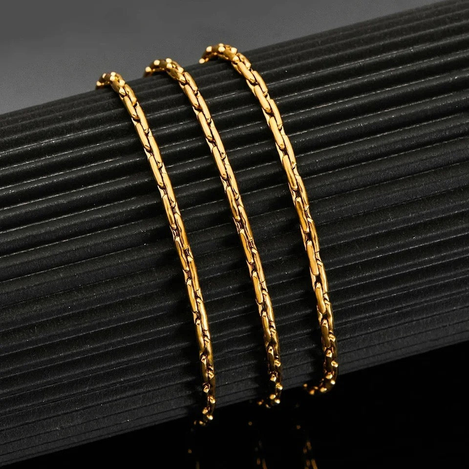 Dainty Gold Link Necklace