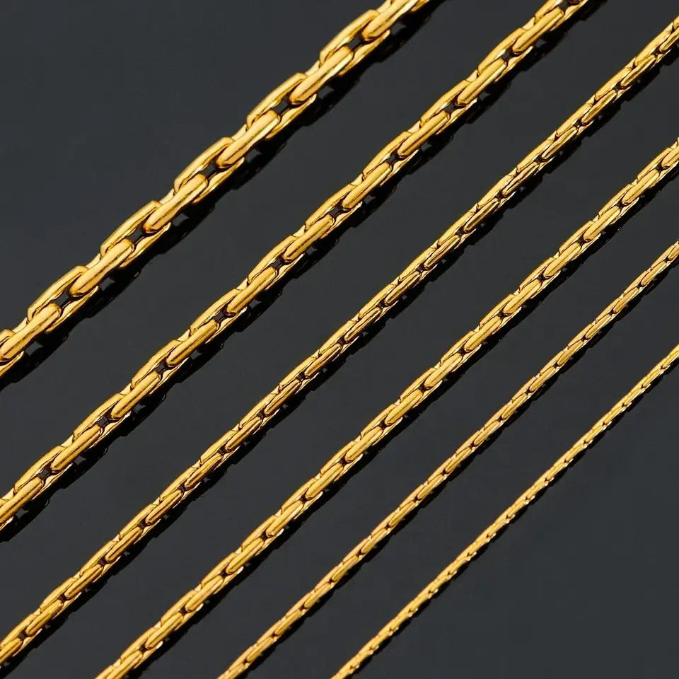 Dainty Gold Link Necklace