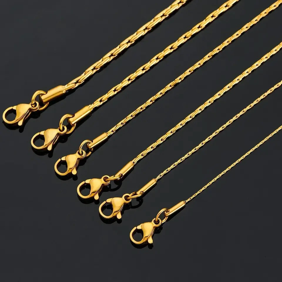 Dainty Gold Link Necklace