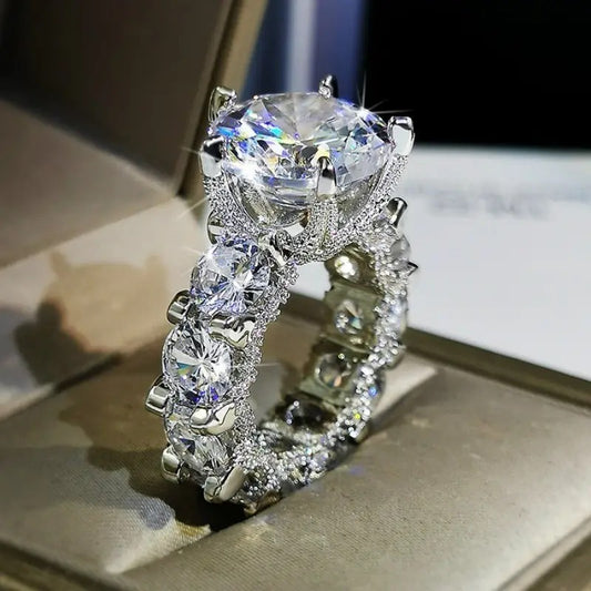 Stunning All Around Diamond Ring